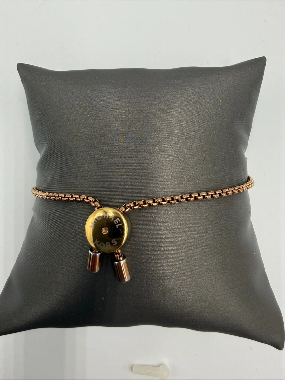 Michael Kors Rose Gold Crystal-Trimmed Bangle